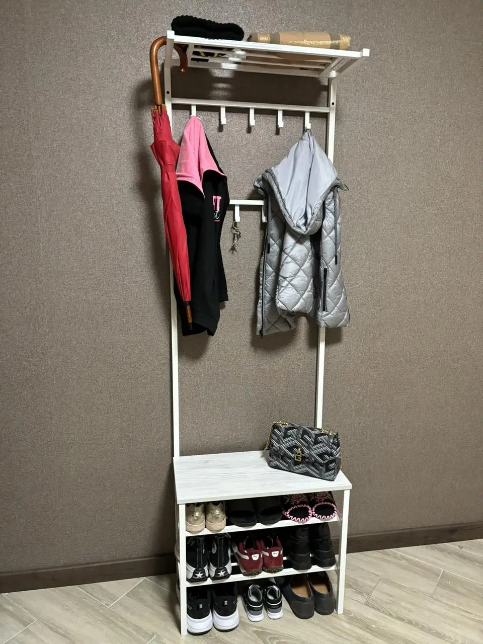 Вешалка металлическая Sunrise RTH loft 60 см Белый/Аляска (334424)