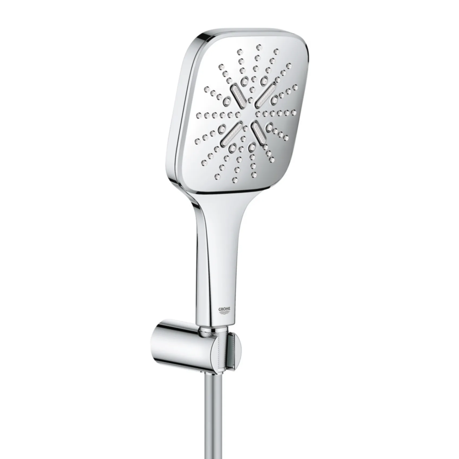 Душевой набор с держателем 3 режима струи Grohe Rainshower SmartActive Chrome (26589000) Душевой набор с держателем 3 режима струи Grohe Rainshower SmartActive Chrome (26589000)