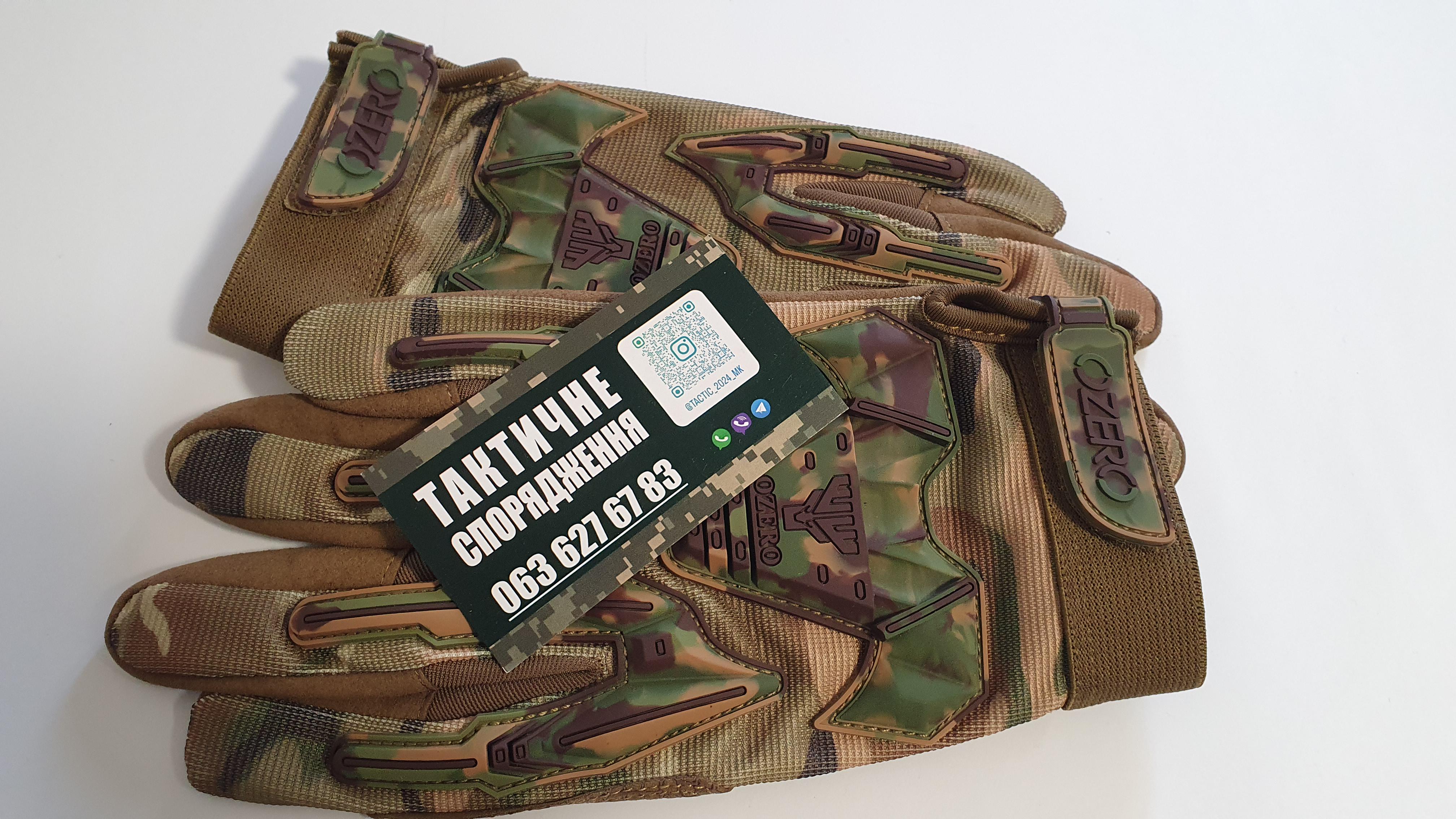 Рукавички військові OZERO Outdoor Hunting Gloves (60053049-M) - фото 2 Рукавички військові OZERO Outdoor Hunting Gloves (60053049-M) - фото 2