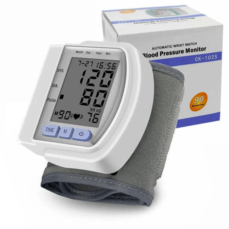 Цифровой автоматический тонометр на запястье Automatic Wrist Whatch Blood Pressure