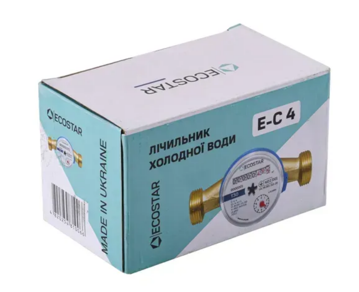 Счетчик холодной воды Ecostar DN20 3/4" L130 E-C 4,0 - фото 5 Счетчик холодной воды Ecostar DN20 3/4" L130 E-C 4,0 - фото 5