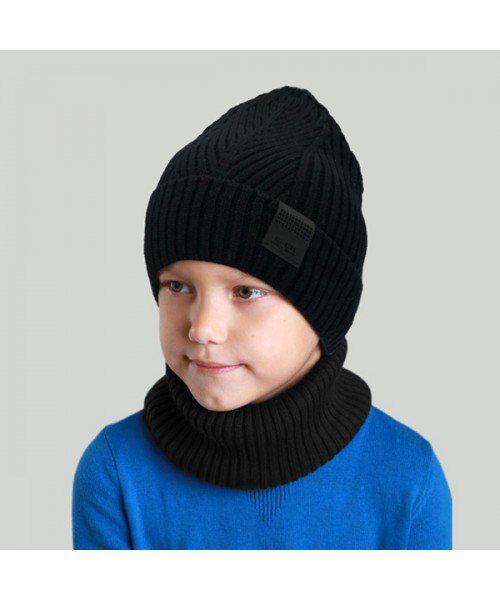 Шапка дитяча Elf Джош р. 50 Чорний (OK001915)