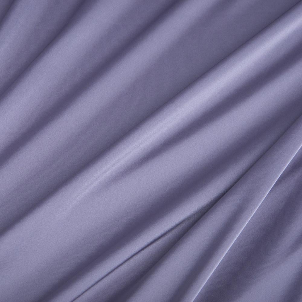 Ткань платевая атлас шелк Vanessa Серо-лиловый (23033)