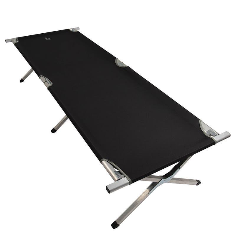 Туристическая кровать раскладная Bo-Camp Single XL Black (DAS301395)