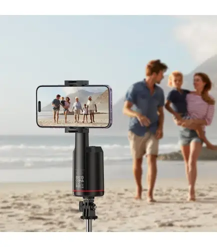 Штатив с автоматическим отслеживанием Hoco PTZ 1200 mAh Black (K23) - фото 6 Штатив с автоматическим отслеживанием Hoco PTZ 1200 mAh Black (K23) - фото 6