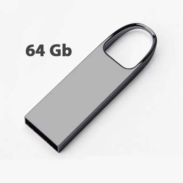 Флеш-накопичувач Jaster 64 Гб USB 2,0 підвищена швидкість з кільцем для ключів Чорний (12511146) - фото 3