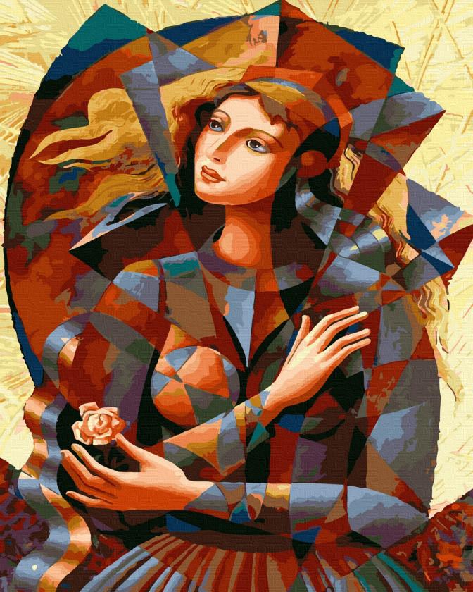 Картина по номерам Brushme Девушка воин 40x50 см (BRM42985) Картина по номерам Brushme Девушка воин 40x50 см (BRM42985)