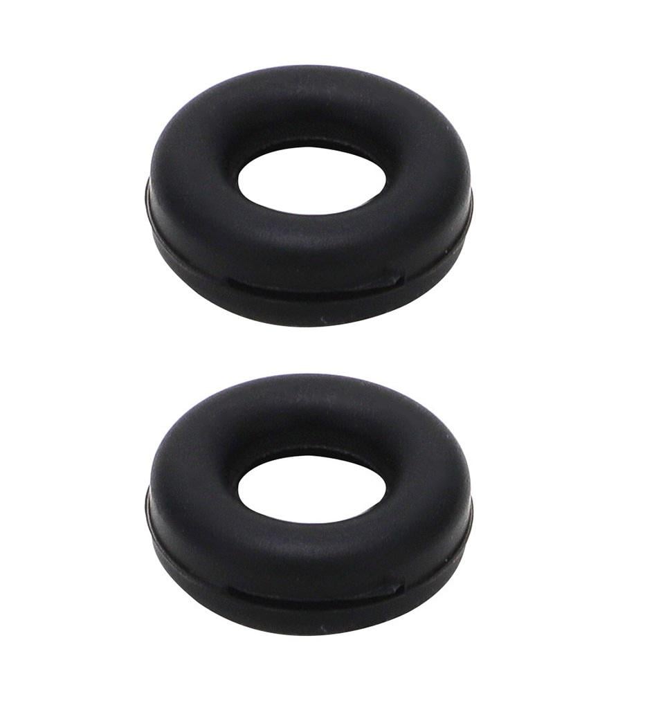 Заушники для очков силиконовые 2 шт. Черный (U9666)