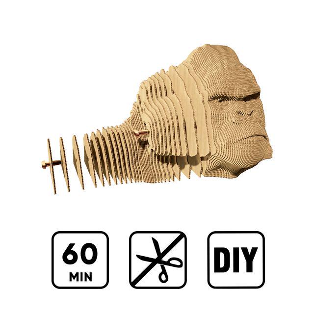 3D Пазл картонний Cartonic Горила (CARTMGRL) - фото 4 3D Пазл картонний Cartonic Горила (CARTMGRL) - фото 4