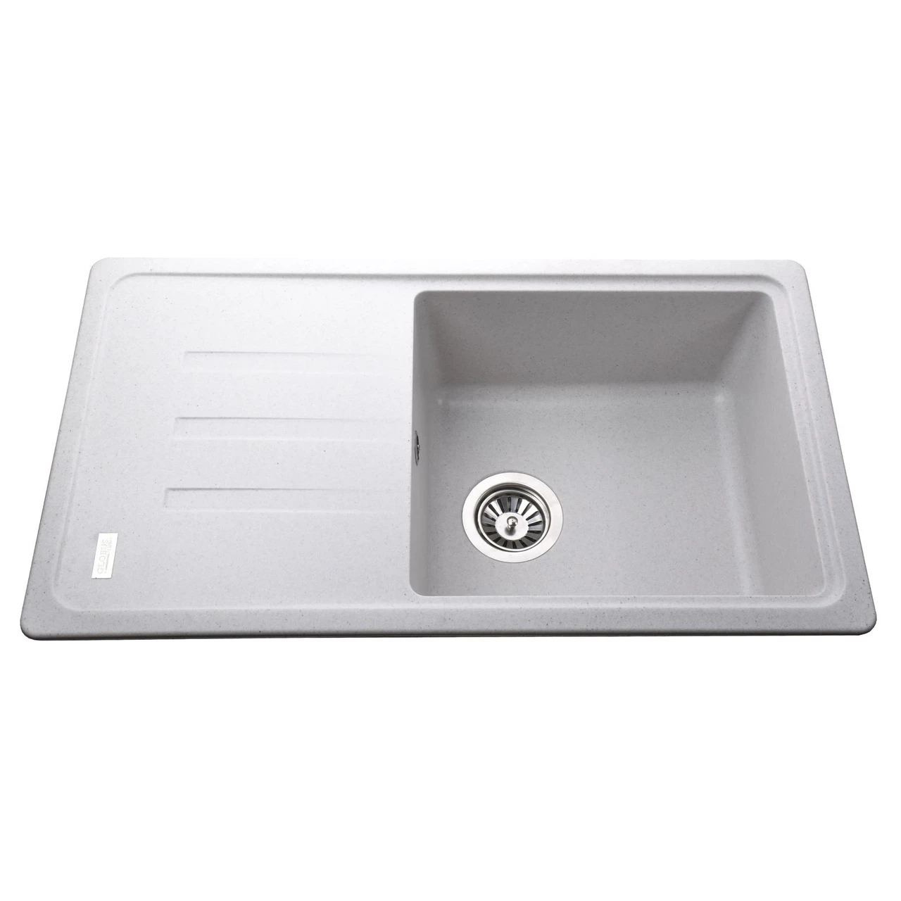 Мойка гранитная Globus Lux LUGANO 780х435 мм Жемчужный (04000100)