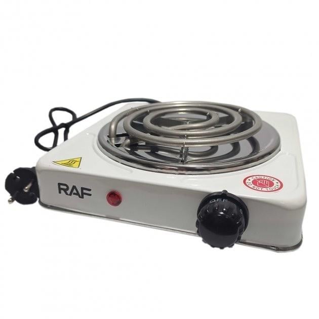 Электроплита RAF 8010B 1000W Белый (20152170)
