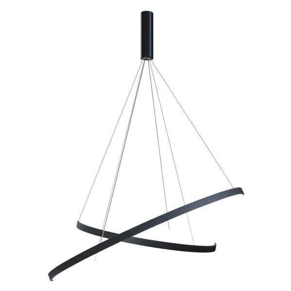 Люстра Kloodi KD-RG DUO 400/600 3K BK Ring Giza Duo 60 Вт 2800 лм 3000K