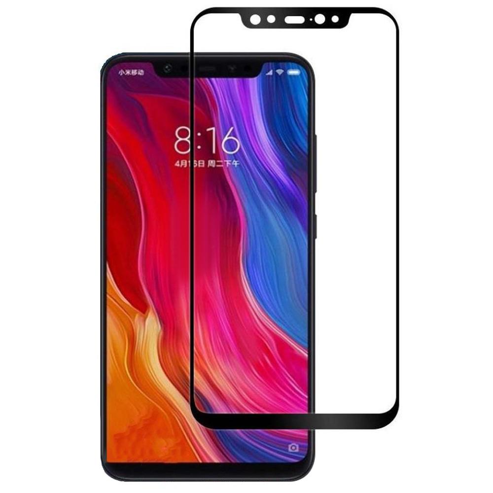 Защитное стекло Glass 5D для Xiaomi Mi 8/Mi 8 Explorer/Mi 8 Pro Black (1886)