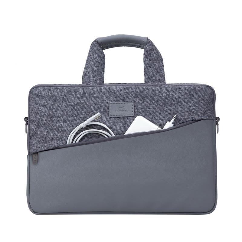 Сумка для ноутбуку Rivacase 7930 15,6" Grey (7930 (Grey) - фото 5