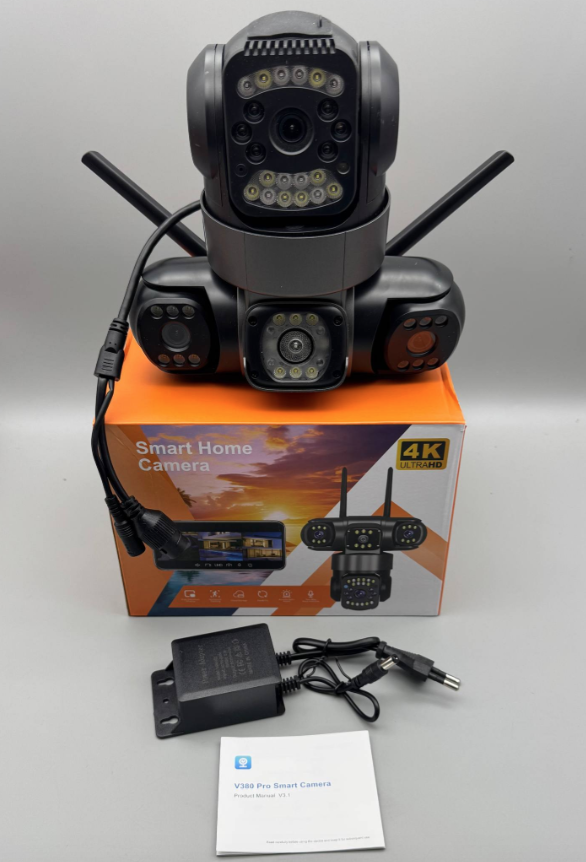 Камера IP уличная поворотная YFY003 с 3 камерами (30873743)