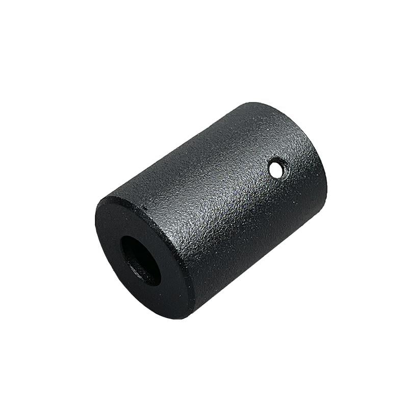 Накладка для гнучкого неону 22 мм металева Чорний