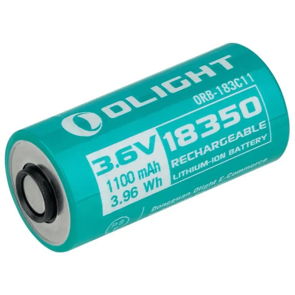 Аккумулятор Olight ORB-183C11 18350 1100 mAh 3,6V Li-Ion Blue (0.9002.0173)