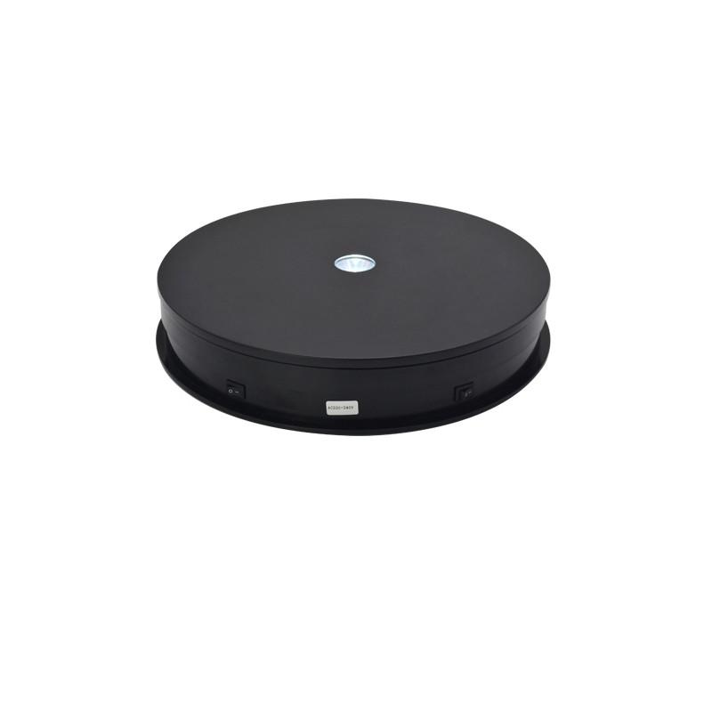 Стол поворотный Puluz EDA1759202A для предметной съемки с подсветкой 30 см Черный