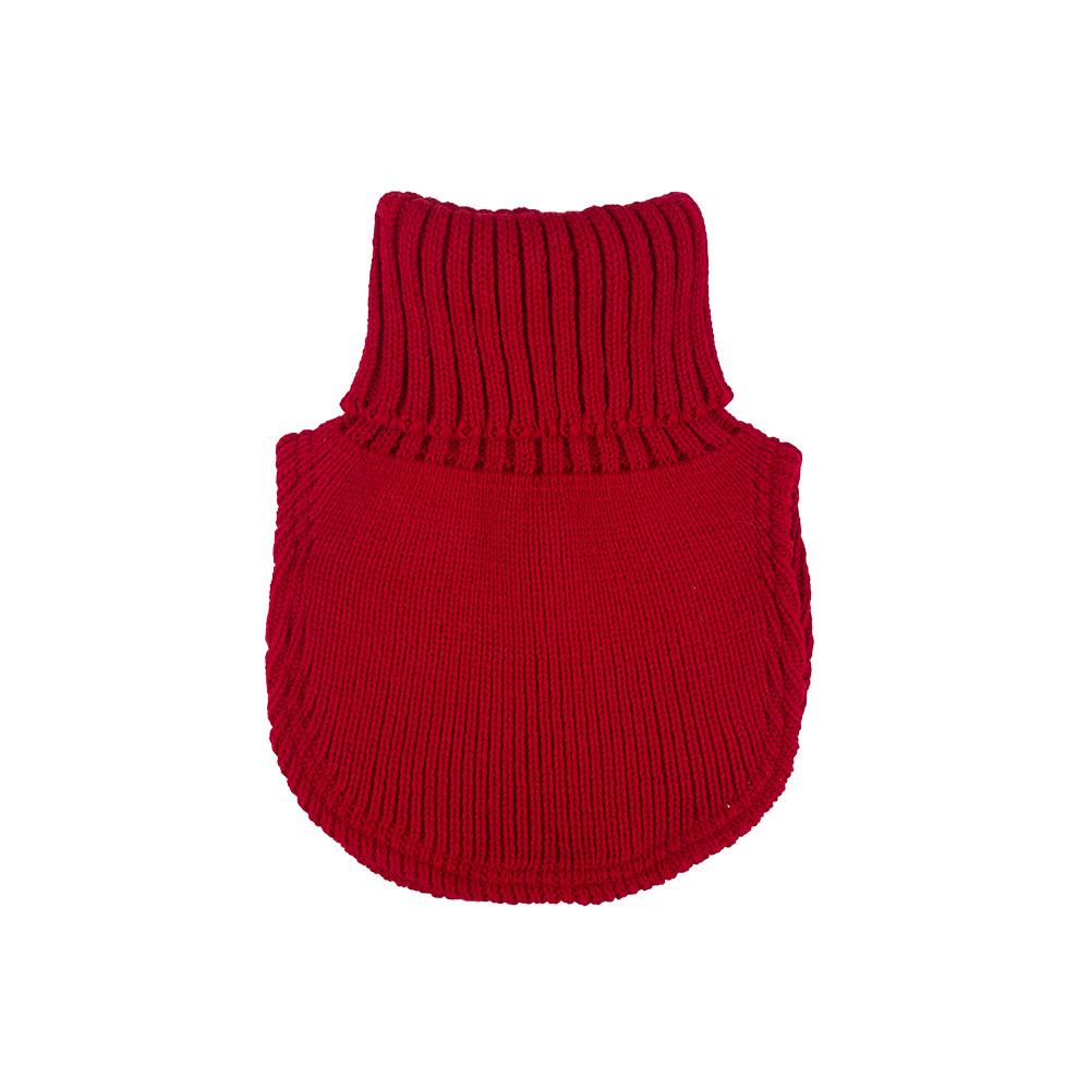 Манішка зимова для дітей та дорослих SUNROZ one size Червоний (KP-411)