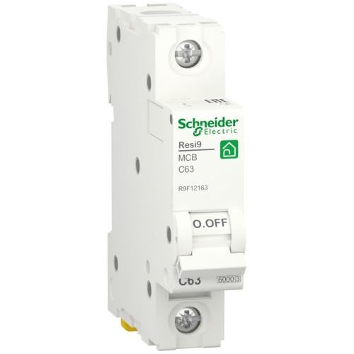 Автоматический выключатель 1-п. RESI9 63A C 6kA SCHNEIDER ELECTRIC C2
