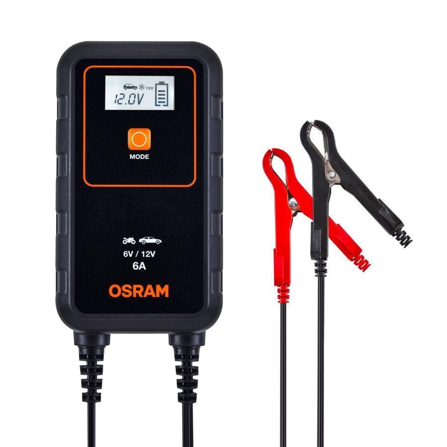 Зарядное устройство для аккумулятора Osram 3-6А/6-12В (4052899620537) - фото 4