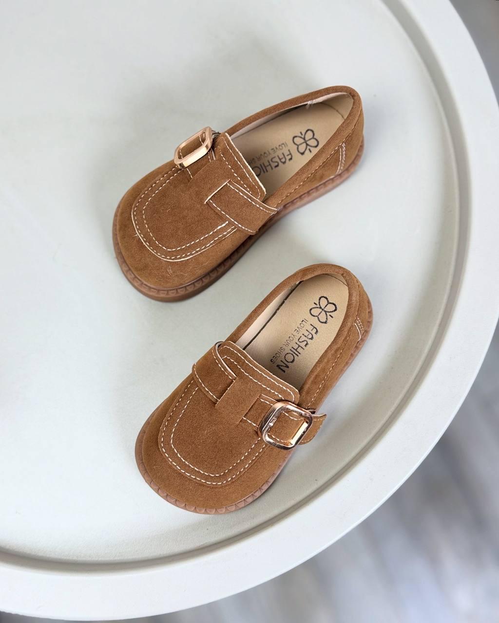 Туфли детские 1509 р. 30 Бежевый (25820986) - фото 7 Туфли детские 1509 р. 30 Бежевый (25820986) - фото 7