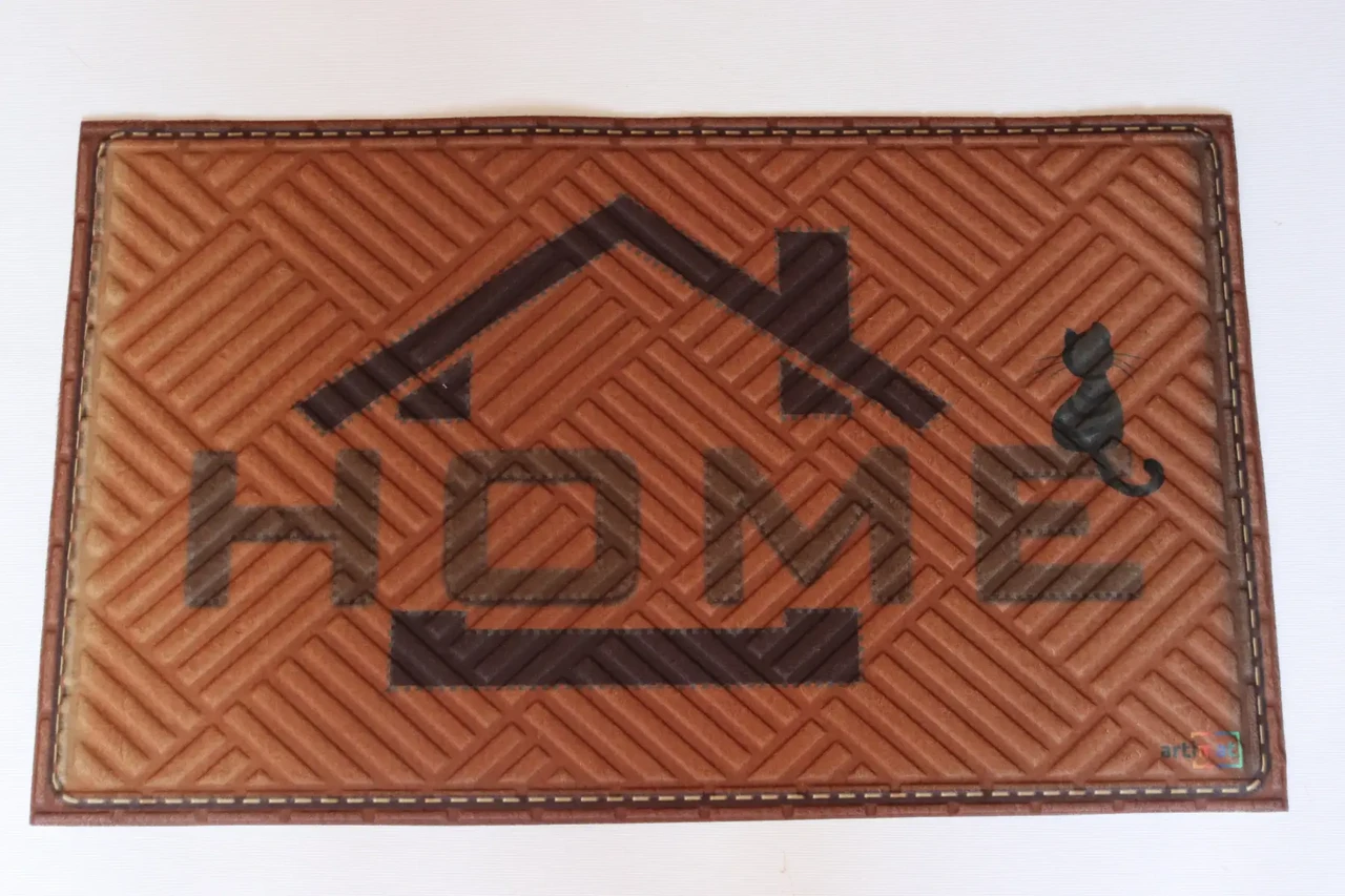 Грязезащитный коврик 45х75 см Черный в полоску (2135301356)