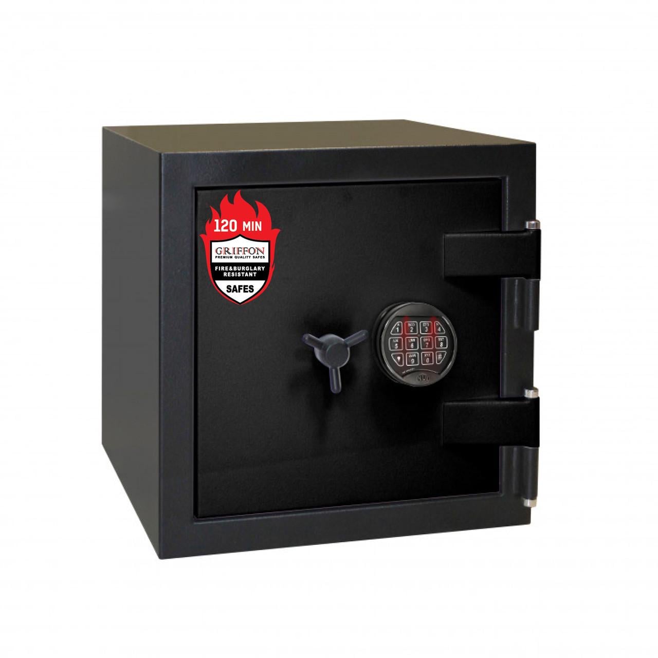 Сейф вогнезломостійкий Griffon F120CL I.51.ET Black