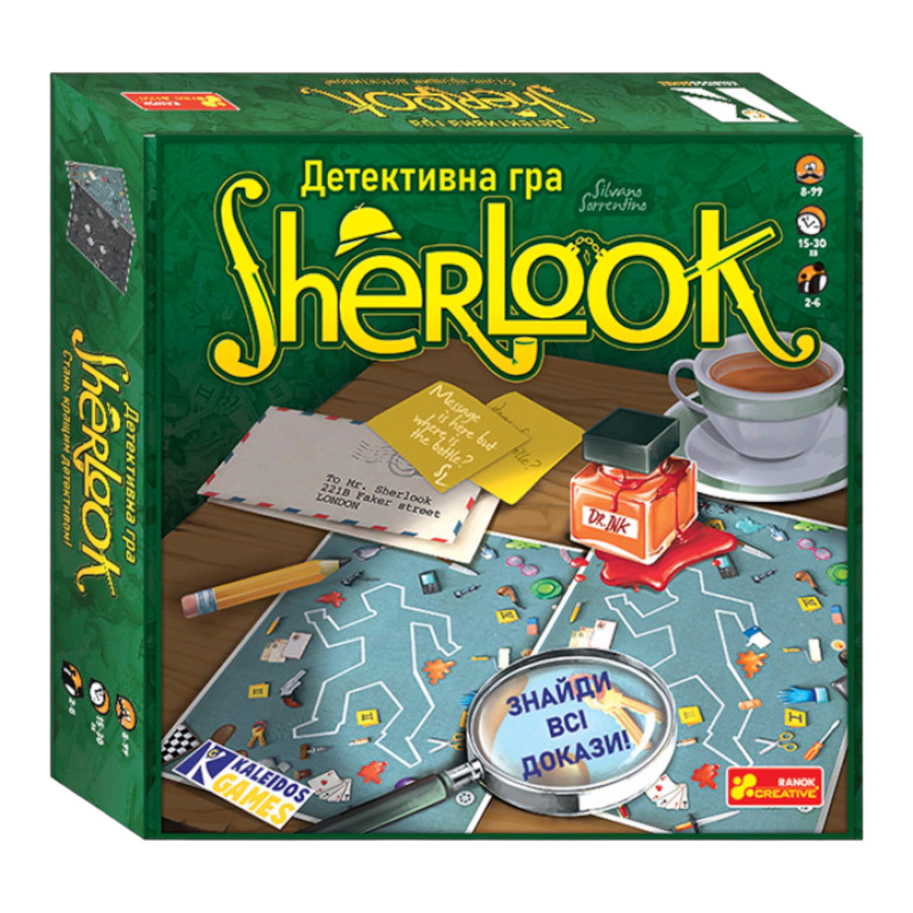 Настольная игра Ranok Creative Sherlook в коробке (111765)