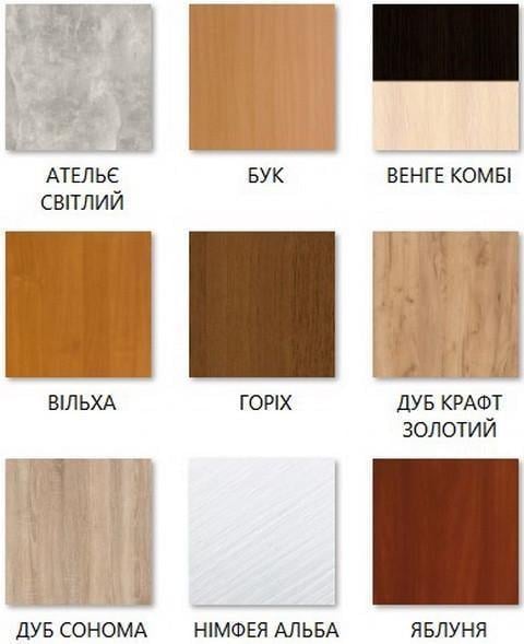 Передпокій Компаніт Nina 1202х464х1950 мм Дуб сонома (28410692) - фото 3 Передпокій Компаніт Nina 1202х464х1950 мм Дуб сонома (28410692) - фото 3