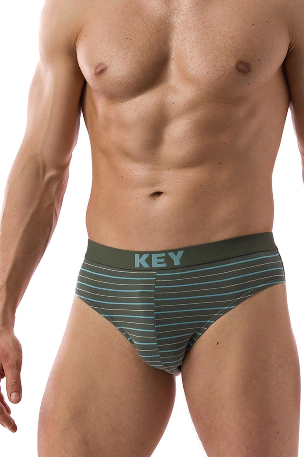 Комплект трусів чоловічих Key MPP 030 B21 XXL принт 2 шт. - фото 4