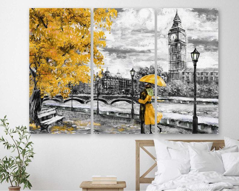 Модульная картина KIL Art Живописный лондон на холсте из трех частей 78x48 см (M3_M_265) Модульная картина KIL Art Живописный лондон на холсте из трех частей 78x48 см (M3_M_265)