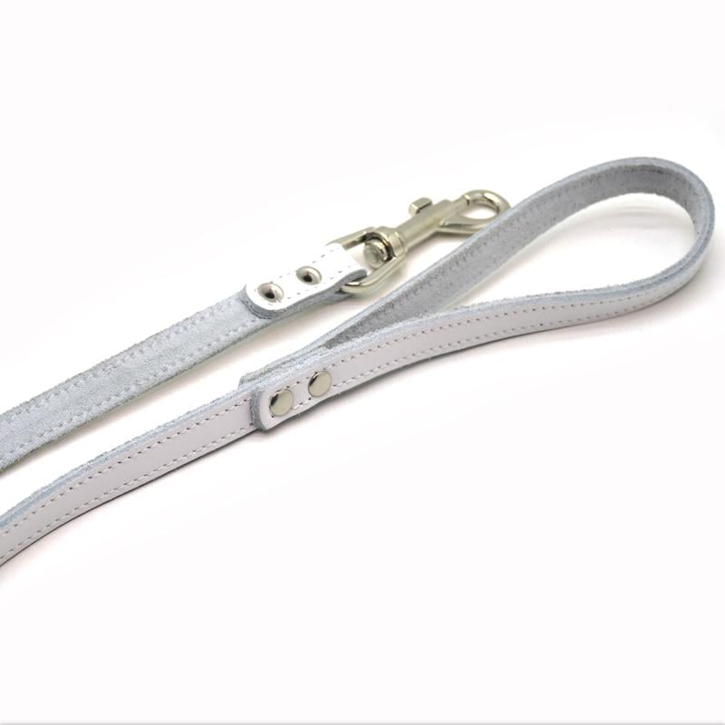 Поводок для собак и котов Zoo-hunt Весна кожаный 1,2/120 см Белый (19502914) - фото 2 Поводок для собак и котов Zoo-hunt Весна кожаный 1,2/120 см Белый (19502914) - фото 2