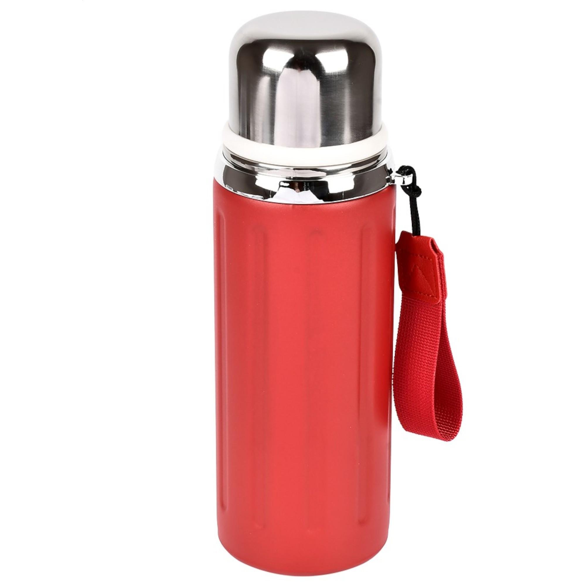 Термос с чашкой Stenson MT-5349 800 мл Красный (27917994) - фото 1 Термос с чашкой Stenson MT-5349 800 мл Красный (27917994) - фото 1