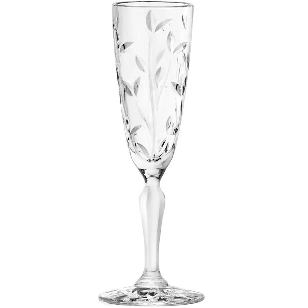 Набір келихів для шампанського RCR Laurus 27596020106 160 мл 6 шт. (2547436119) - фото 1 Набір келихів для шампанського RCR Laurus 27596020106 160 мл 6 шт. (2547436119) - фото 1