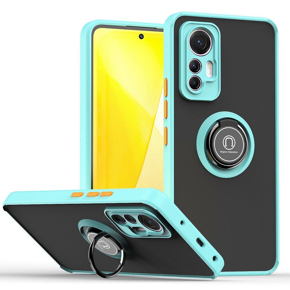 Защитный чехол MatteLuxe Xiaomi 12 Lite (с кольцом) Light Blue (34106-0B) Защитный чехол MatteLuxe Xiaomi 12 Lite (с кольцом) Light Blue (34106-0B)