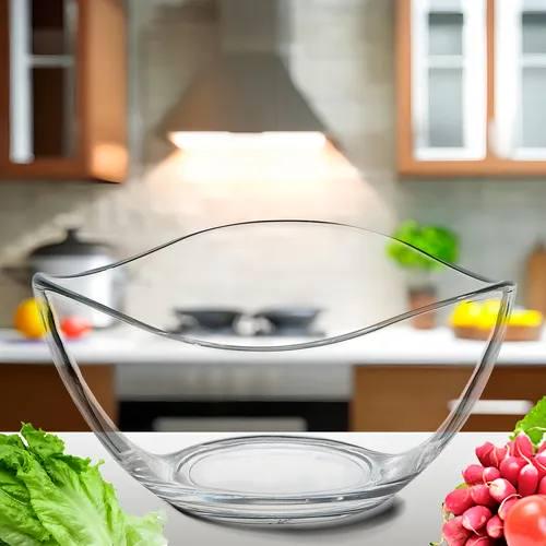 Салатник Uniglass скляний 2 шт. 1625 мл (1019-21) - фото 2