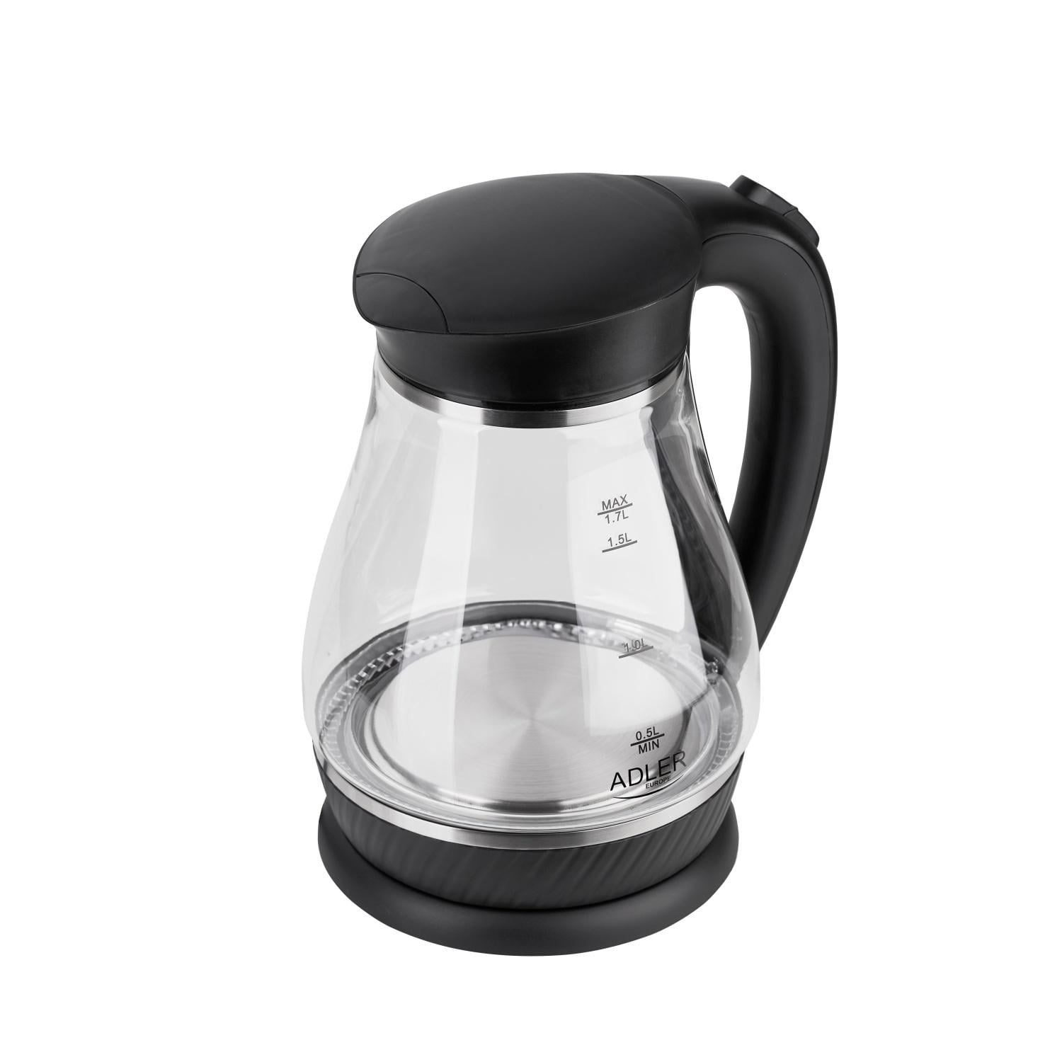 Электрочайник Adler AD 1274 1,7 л 2200 Вт Black