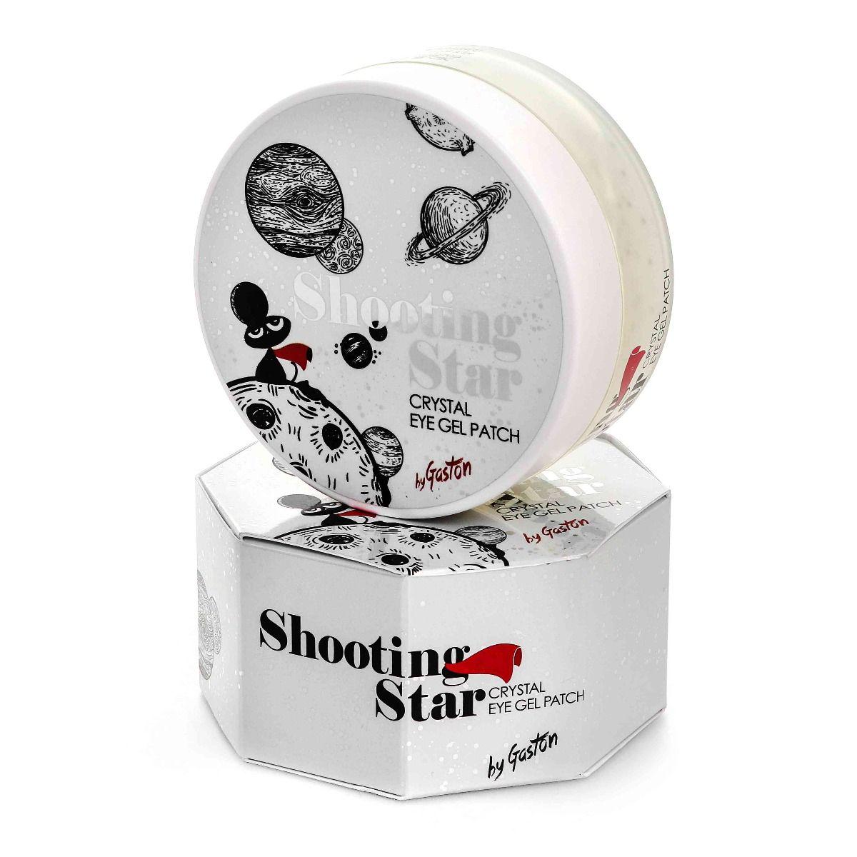 Прозрачные гидрогелевые патчи для глаз Gaston Shooting star crystal eye gel patch 60 шт. (8806135249039)