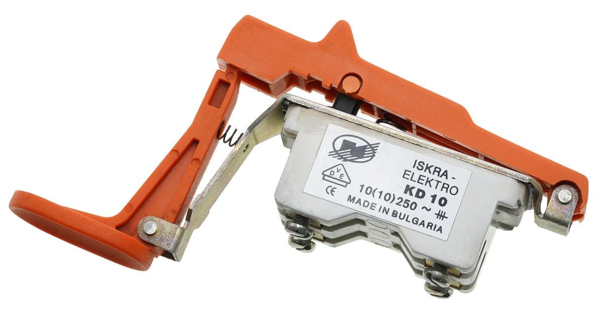 Кнопка болгарки УШМ Sparky MBA 2001/2002/2300 код 151166 (кн1878)