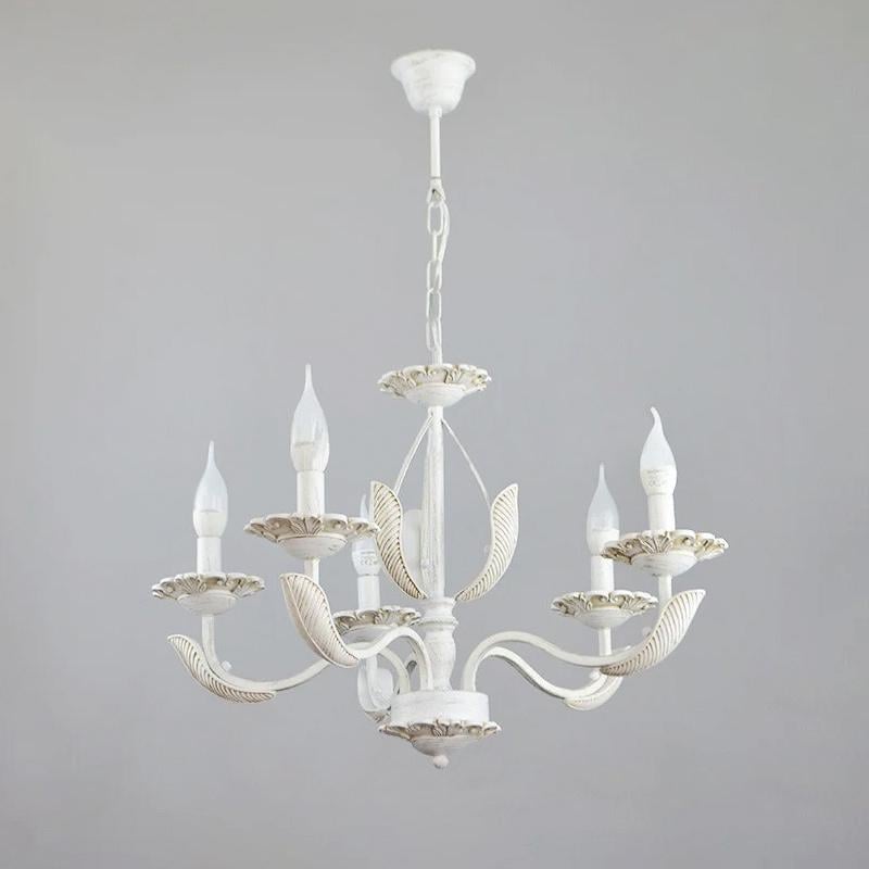 Люстра подвесная Light House NM-14708/5 на пять ламп Белый