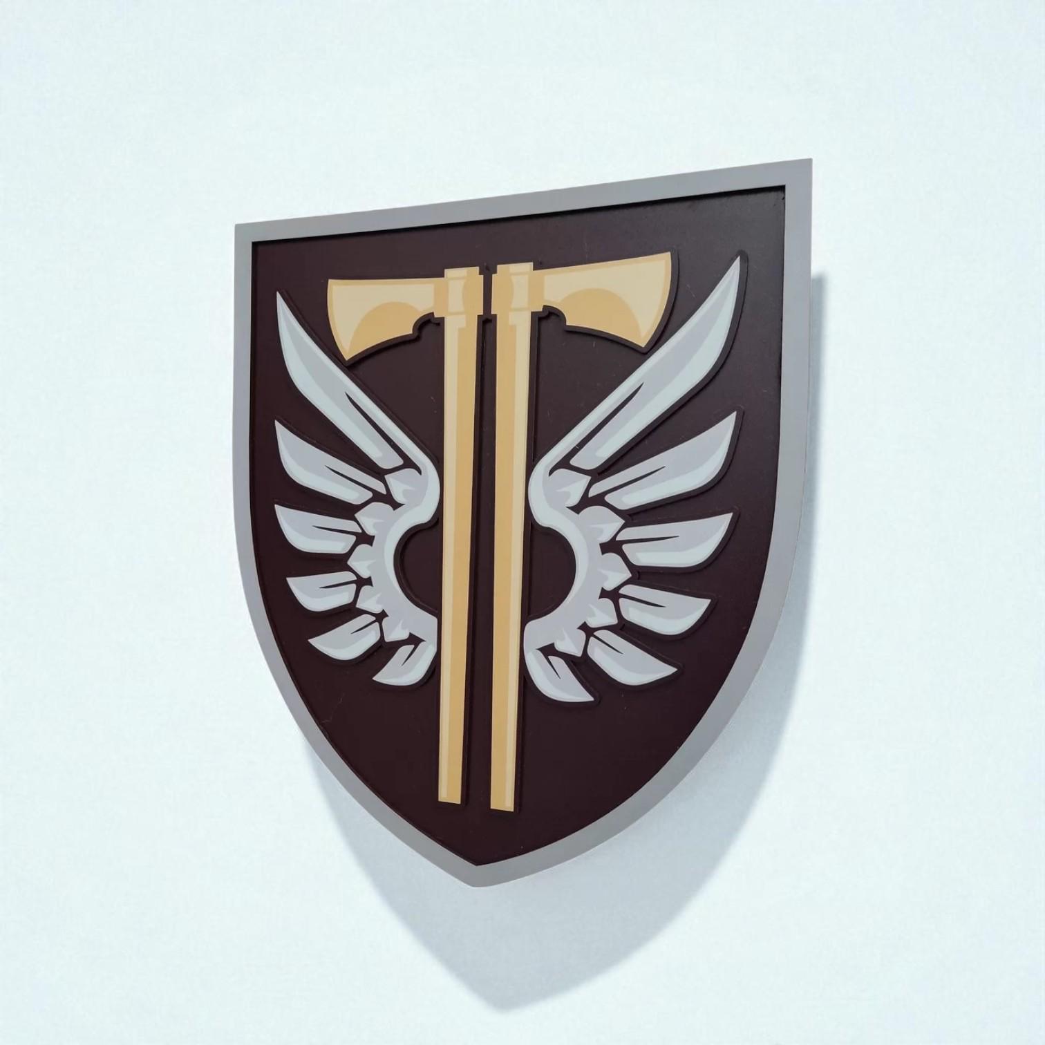 Герб настінний 77 ОАеМБр 135х154 мм (29403604) - фото 2