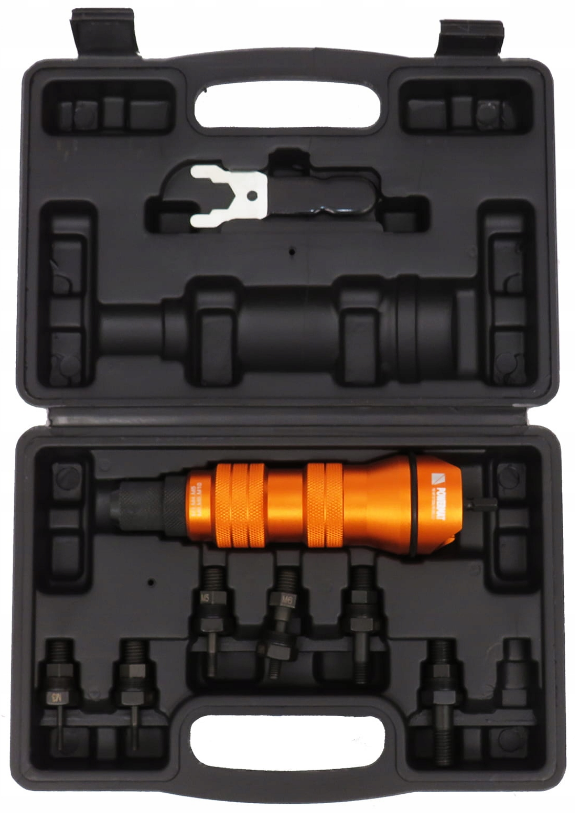 Заклепник на шурупокрут POWERMAT/Адаптер для заклепок 8 елементів (PM099112)