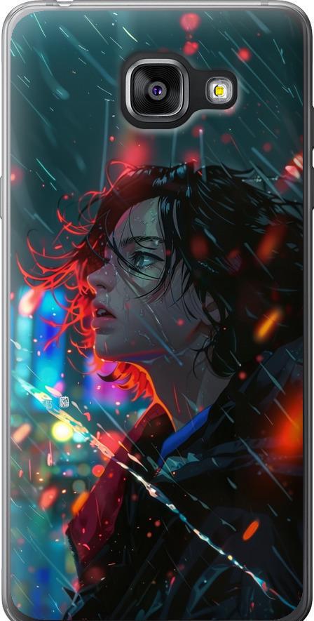 Чехол на Samsung Galaxy A5 (2016) A510F Ночные огни (6096u-158-42517)