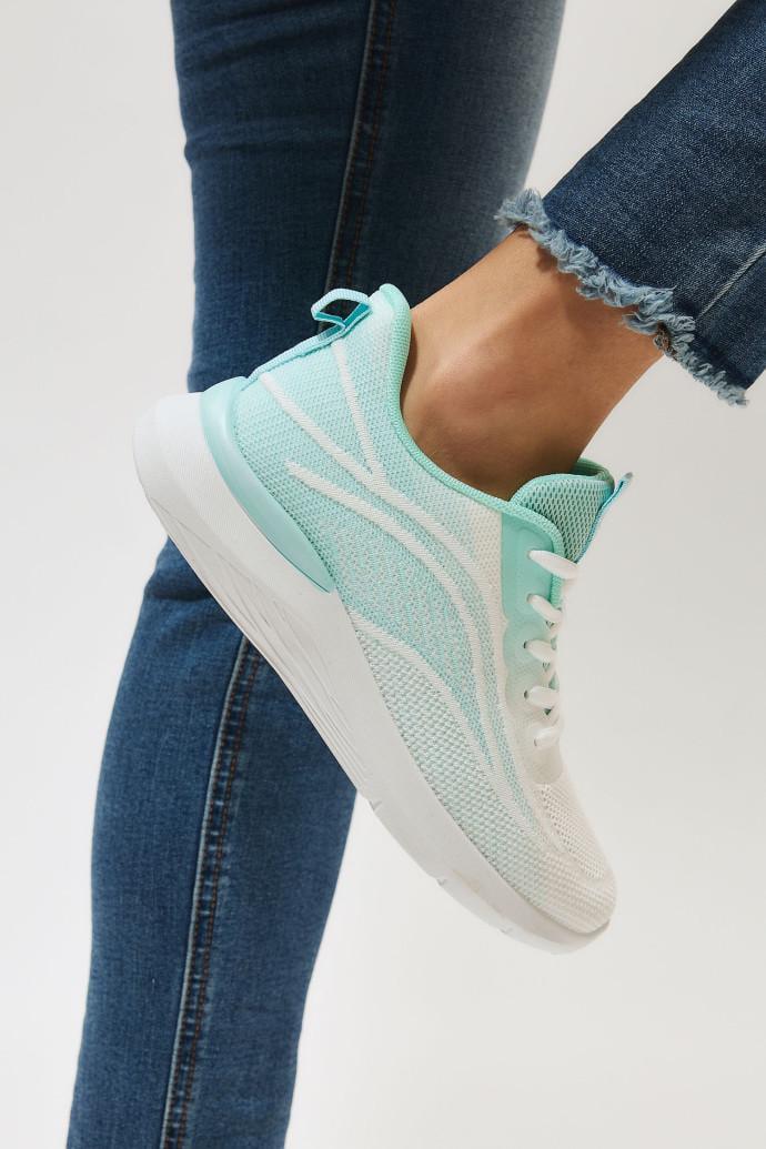 Кроссовки женские демисезонные ALLSY р. 36 Зеленый (198238)