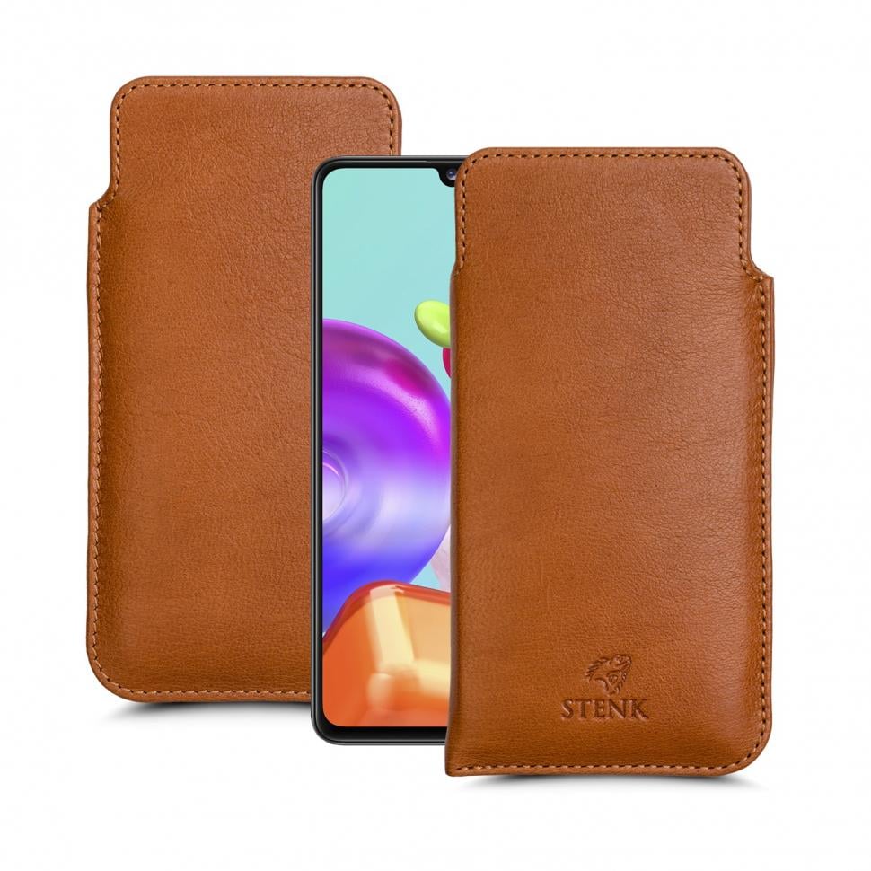 Футляр Stenk Elegance для Samsung Galaxy A41 Camel (65223)