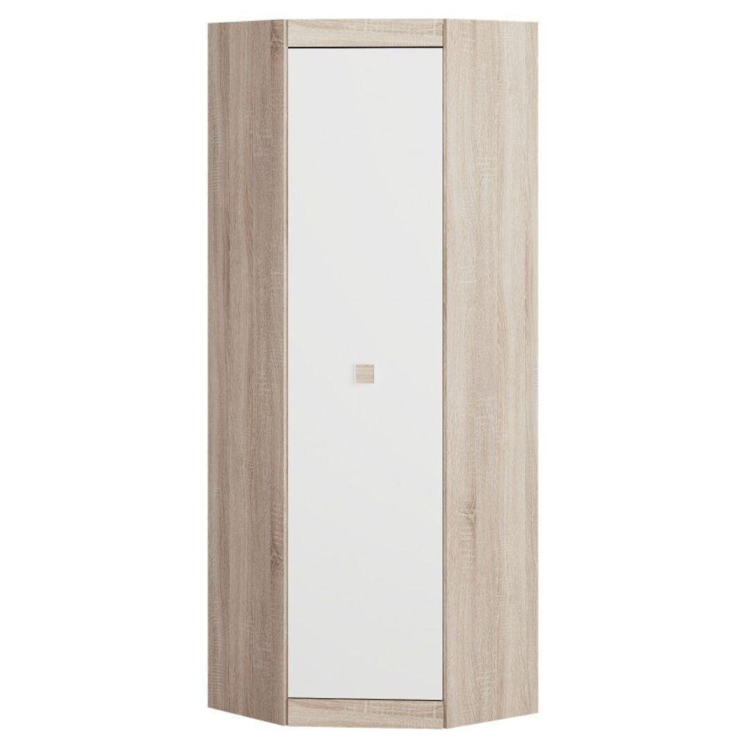 Шкаф угловой Еверест Соната-70 70х70х205 см Дуб сонома/Белый (EVR-20230) - фото 3 Шкаф угловой Еверест Соната-70 70х70х205 см Дуб сонома/Белый (EVR-20230) - фото 3