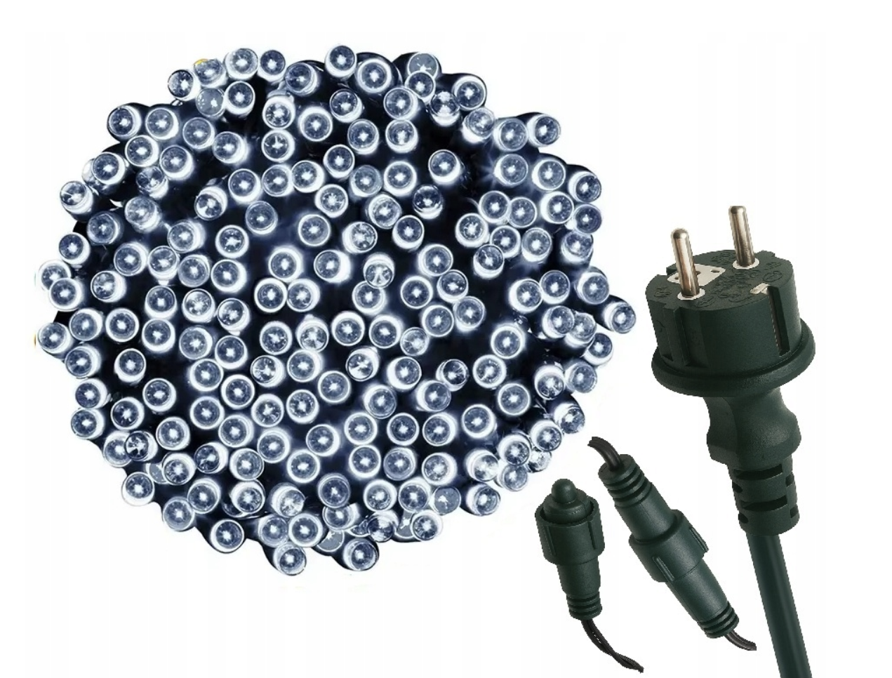 Гирлянда уличная светодиодная Ekspand LCZ-300-ZB 300 LED холодный белый 22 м ( LCZ-300-ZB)