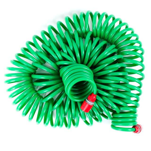 Шланг для полива Intertool GE-4003 спиральный с конекторами 30 м (9312473)