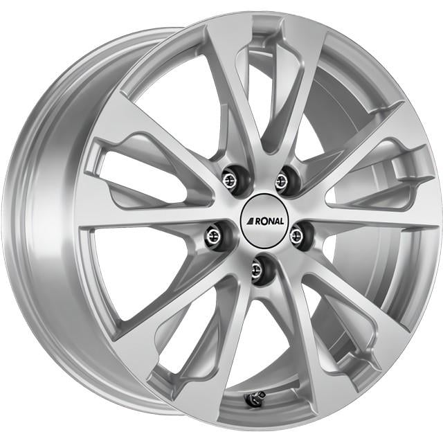 Диски литые Ronal R61 7,5x17 5x114,3 ET40 DIA82 Matt silver (1001539806)
